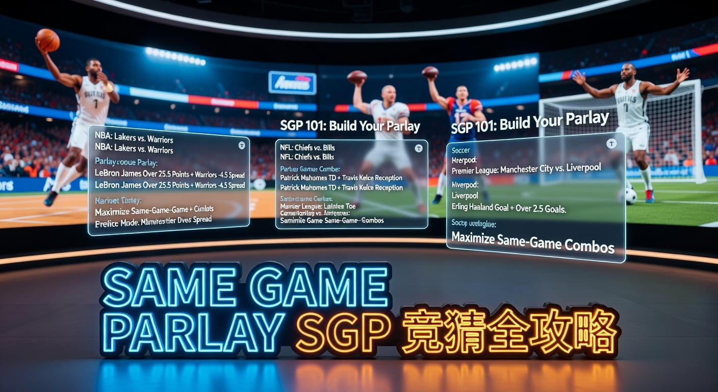 Same Game Parlay SGP 详解：投注策略与避坑技巧