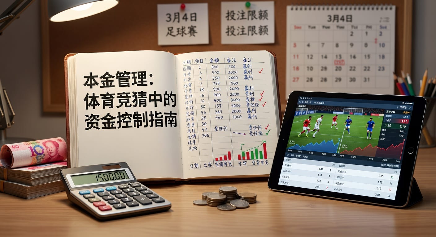 本金管理技巧：体育博彩资金控制指南