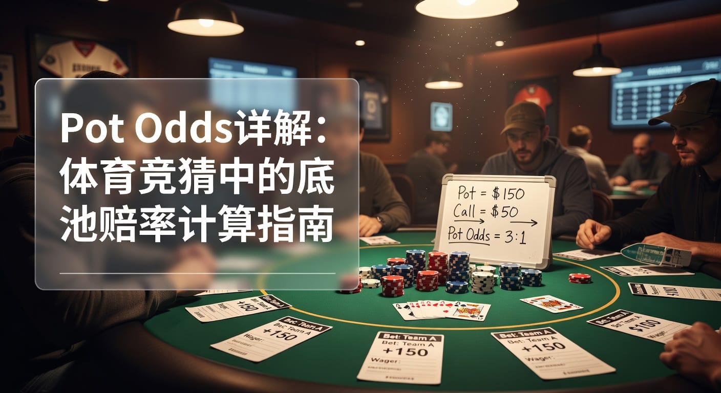 底池赔率 pot odds 详解与计算：体育博彩胜率提升指南