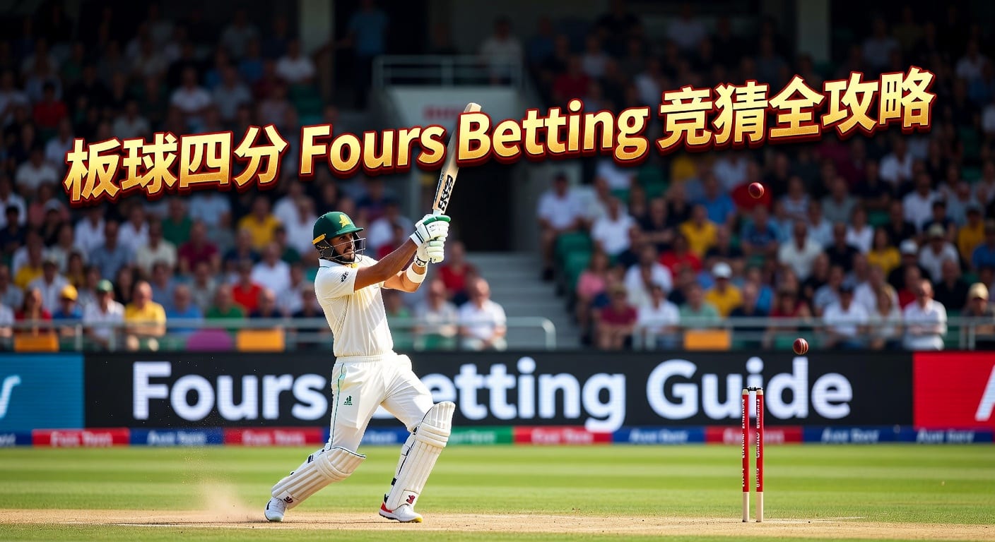 板球四分 Fours Betting 投注指南：最新策略赔率