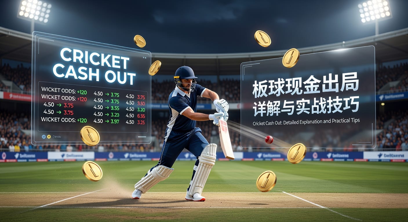 板球现金出局详解：Cricket比赛锁定利润技巧